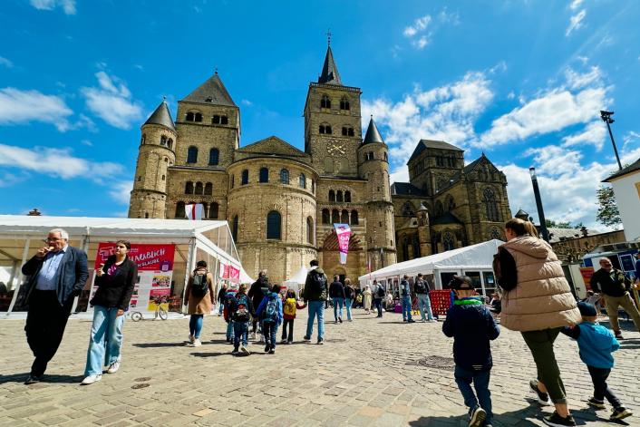 Ziel des Pilgerwegs ist der Dom