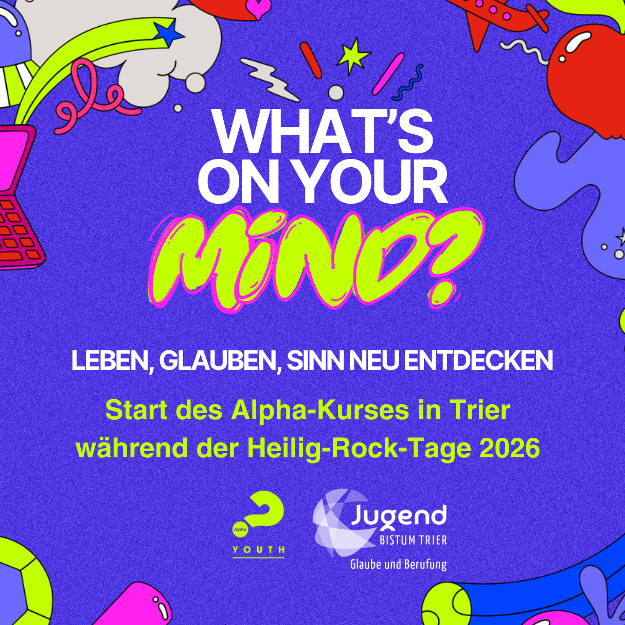 Flyer zum Alpha Kurs