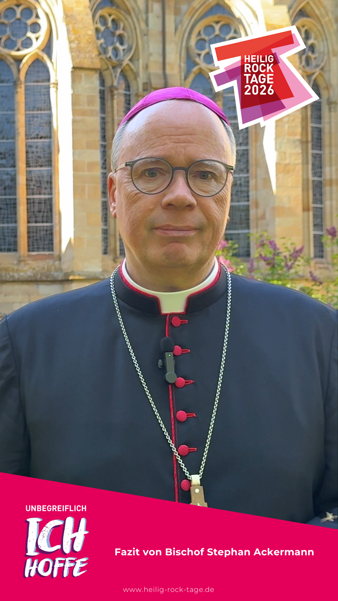 Bischof Ackermann im Video, Screenshot