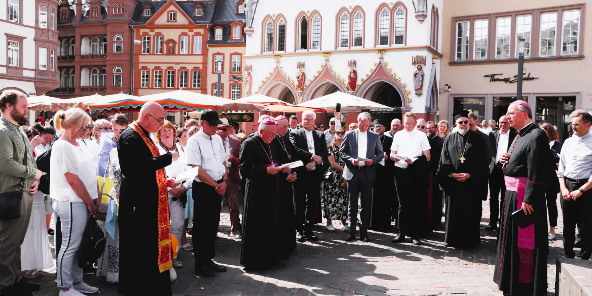 Ökumenischer Stationenweg der Eurogio-Bischöfe - Hauptmarkt