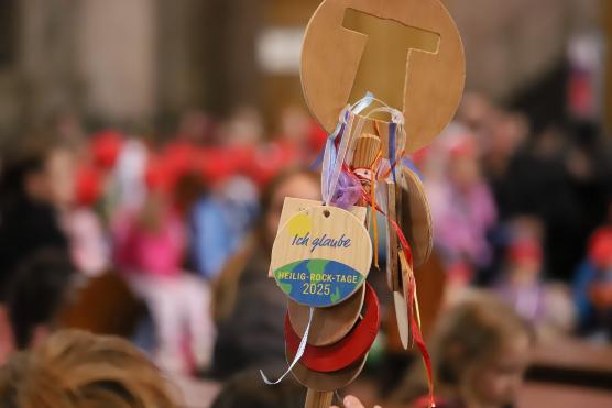 Zum Abschluss fand ein gemeinsamer Gottesdienst mit allen Kindern im Trierer Dom statt.