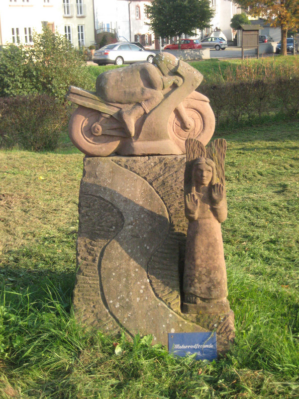 Eine Steinskultur 