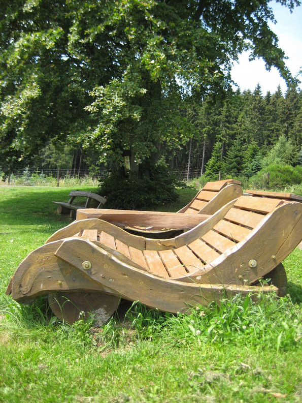 Liegen in der Natur 